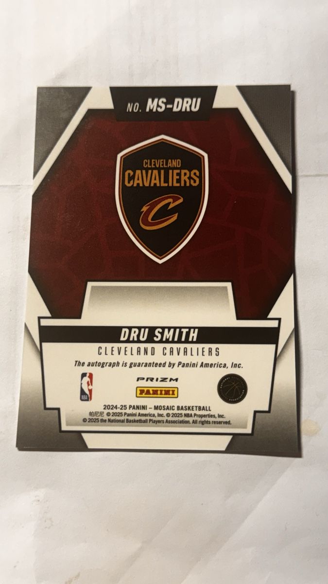 Nba Carte collezionabili: 2024-25 Panini Nba Mosaik Dru Smith Mosaic Script – Nuovo (secondo la descrizione) da Baar venduto da sp7ni 1