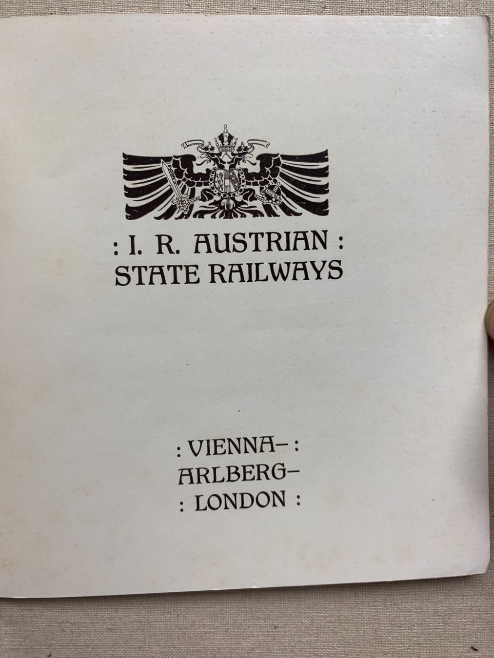 Cartoline postali: Austria "I.R.Austrian State-Railways". – Usato da Sorengo venduto da 74in 1