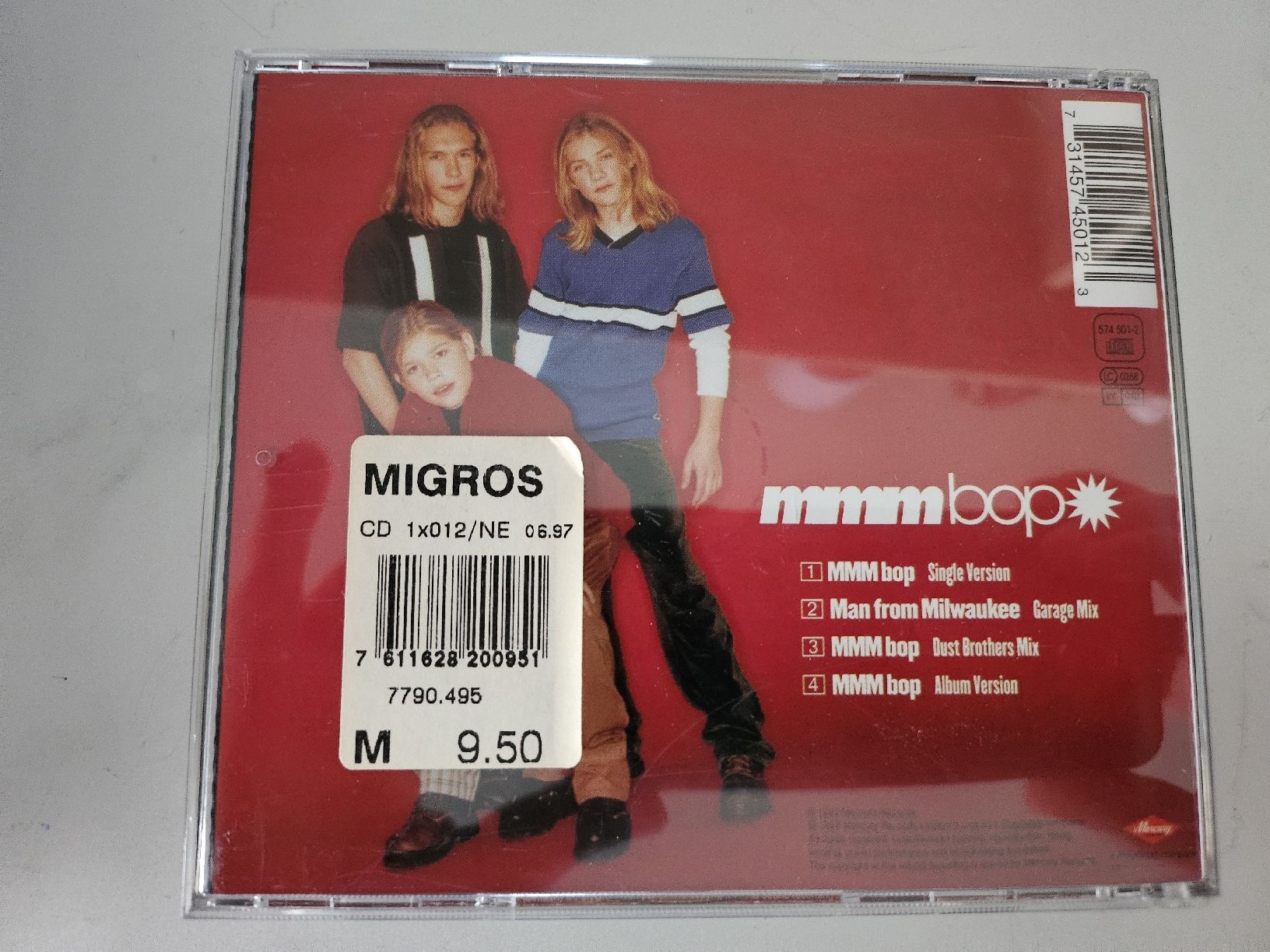 CDs: CD Hanson Mmmbop single édition limitée  – D'occasion à La Joux FR par car_ck96 2