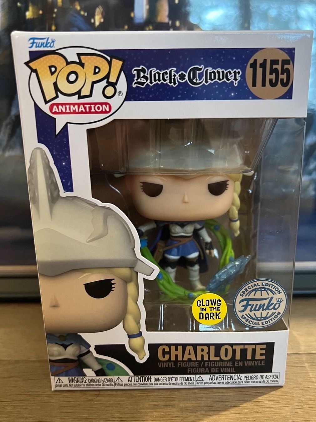 Funko Statuette: Funko POP Animation: Black Clover - Charlotte GITD #1155 – Nuovo (secondo la descrizione) da Dornach venduto da profi-shopper