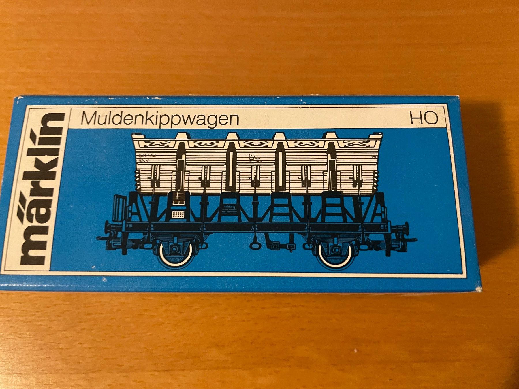 Märklin Modellini di ferrovie: Märklin 4635 Muldenkippwagen – Nuovo e nell'imballaggio originale da Baden venduto da albi86 1