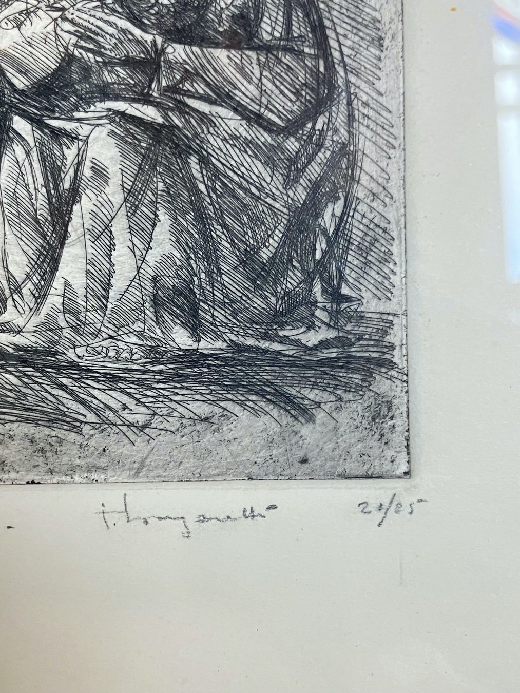 Foto & Immagini: Grafik Maria mit Jesuskind in Bethlehem – Usato da Horw venduto da luzernicus 1