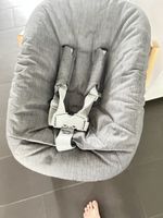 Neugeborenenaufsatz Stokke Tripp Trapp Grau guter Zustand