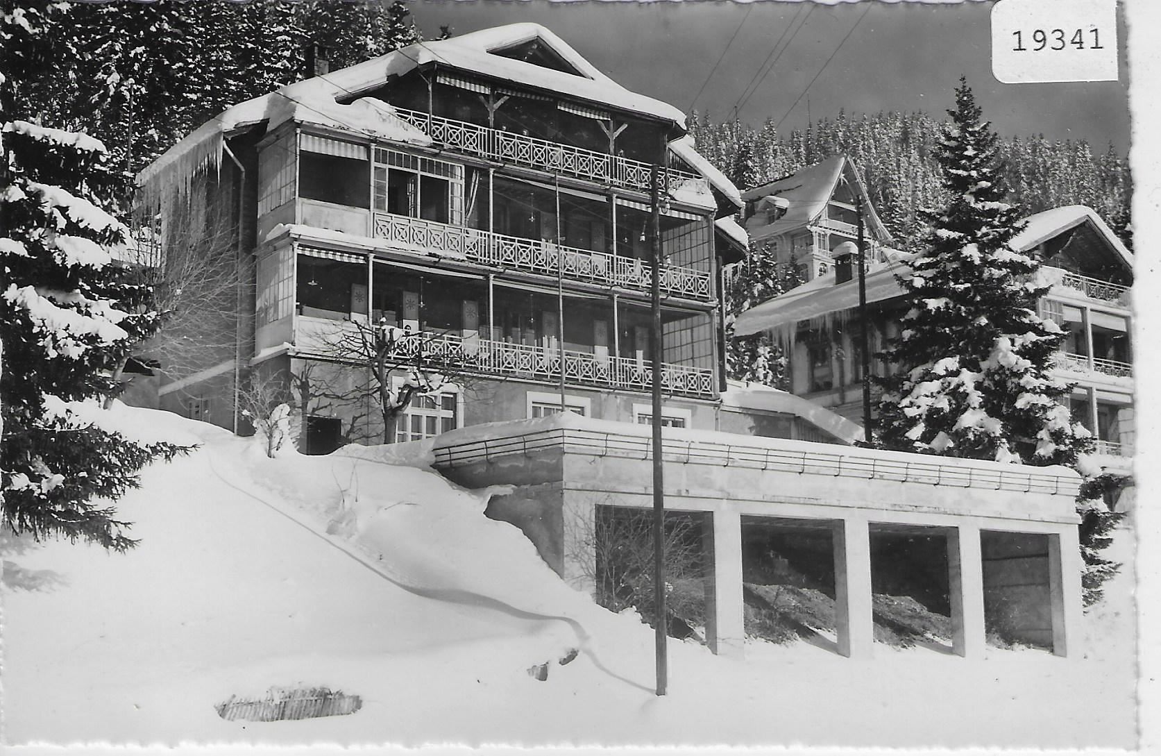 Cartoline postali: Leysin - Chalet Esperance en hiver – Antico da Ettingen venduto da Kartenplanet