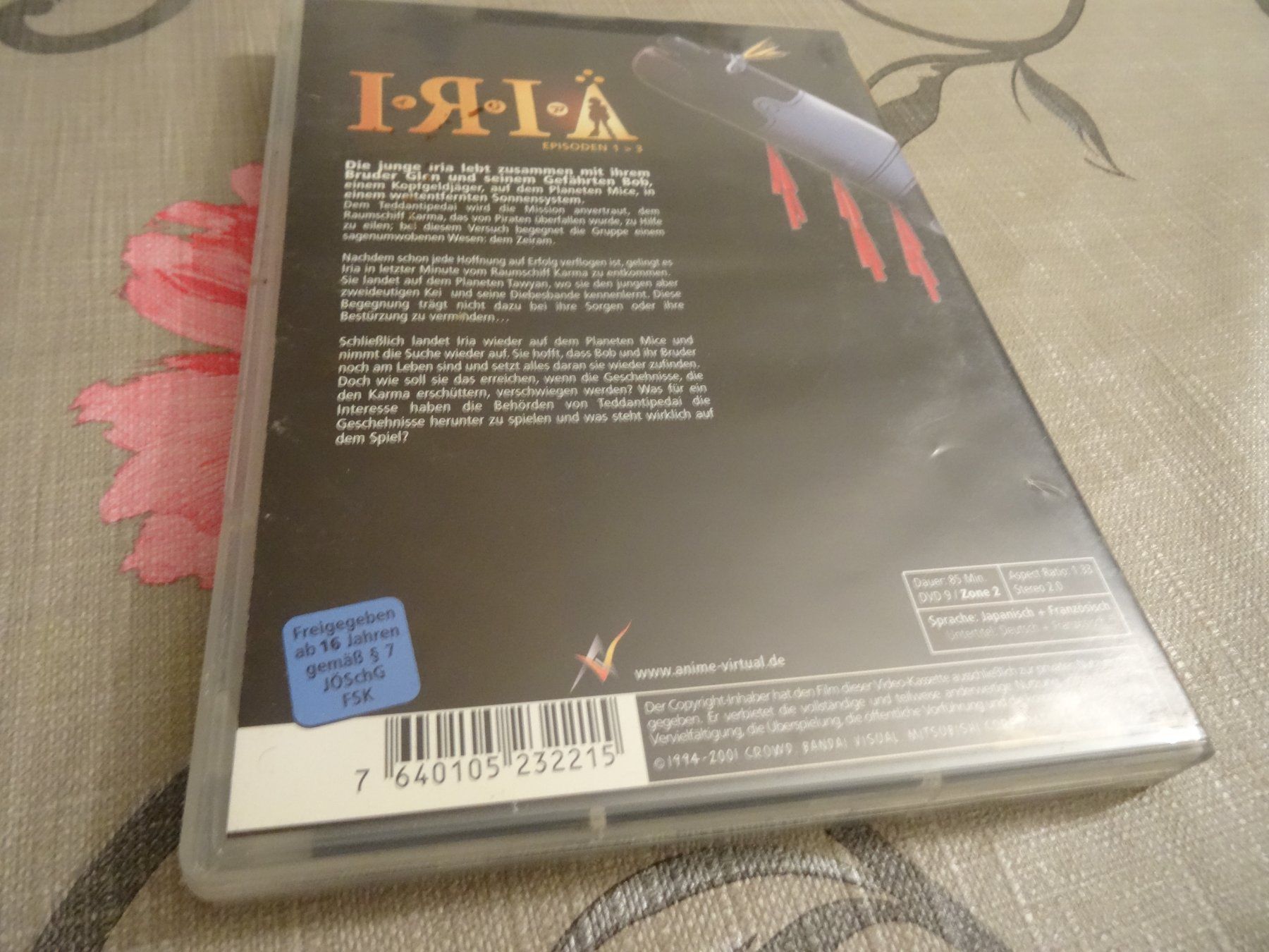 Tutti i DVDs: Iria - DVD VOLUME 1 DVD – Usato da Olten venduto da Disc-Verkauf 2