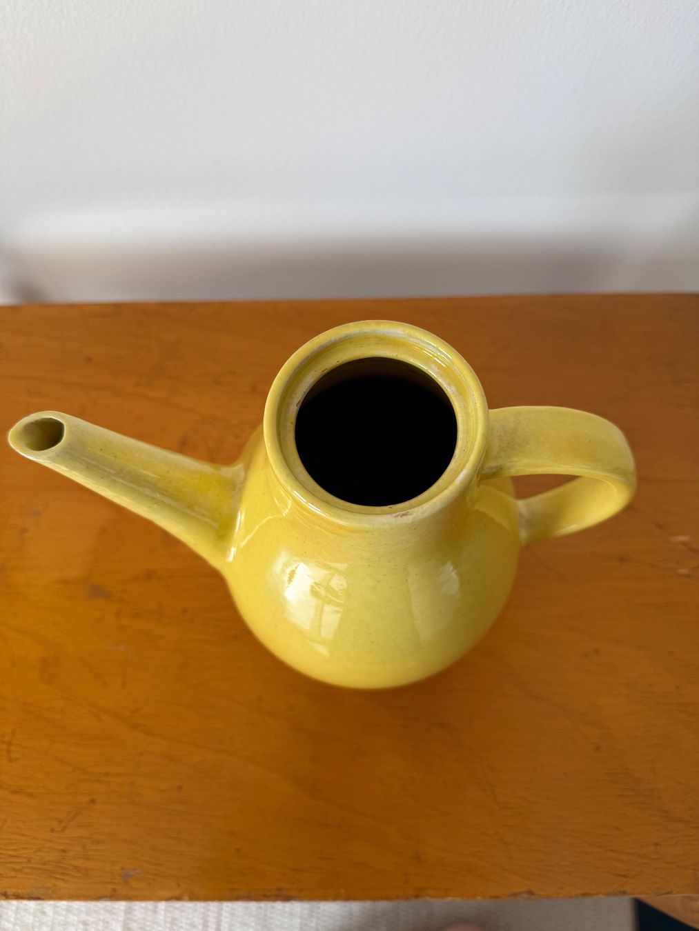 Teiere: Antiker Kaffee- / Teekrug mit Huhn – Usato da Luzern venduto da Mamutpe 2