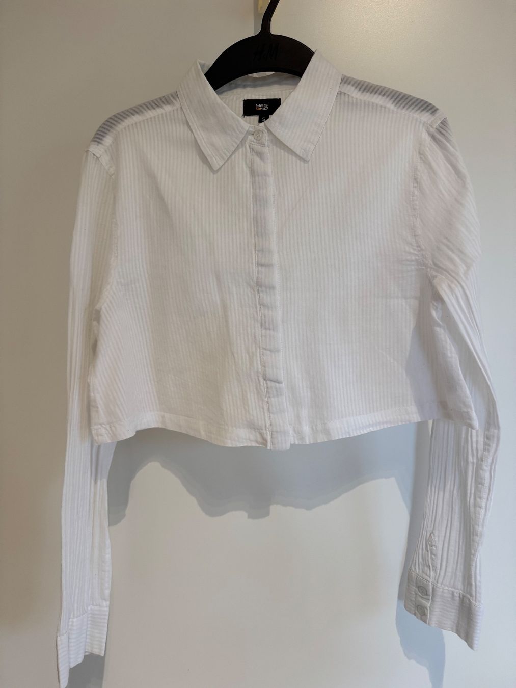 Manor Camicette: Chemise Crup top blanche - Manor – Usato da Denens venduto da sar_5wlm