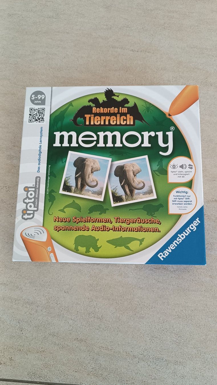 Ravensburger Giochi: Memory Tiptoi – Usato da Bottenwil venduto da ruli2007