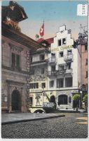 Luzern - Hotel Raben - Litho