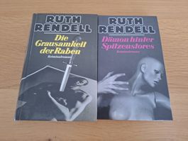 2 Kriminalromane Ruth Rendell, guter Zustand, 2 Bücher