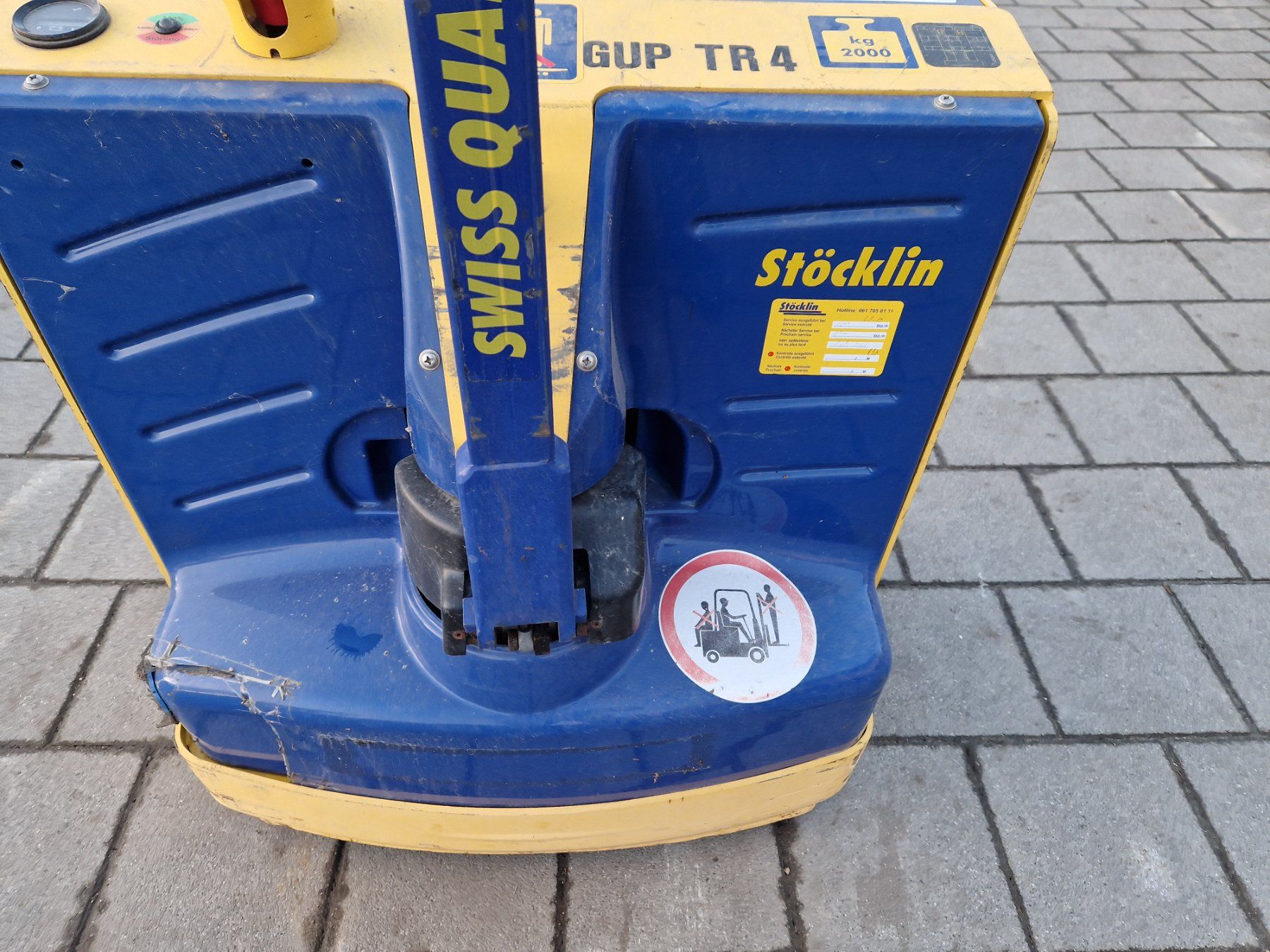 Stöcklin Carrelli elevatori e a forche: Stapler, Hubwagen Stöcklin – Usato da Gampelen venduto da Schmidi887 3