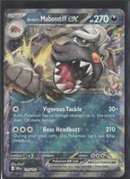 POKÉMON / Arven's Mabosstiff EX / Destined Rivals 🇺🇸