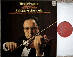 Salvatore Accardo – Mendessohn Violinkonzerte - LP GEWASCHEN