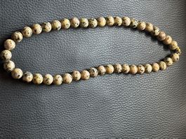Collier Vintage Double Rang en Verre Facettè West Germany