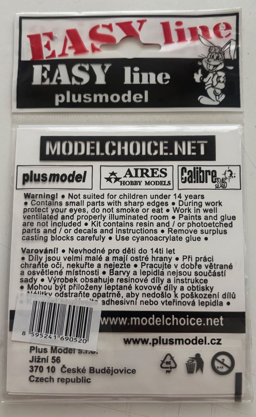 Plus Model Kit di modellismo & Modellini statici: Easy Line plusmodel - EL052 German grenades – Usato da Neuchâtel venduto da gefdeneuch 1