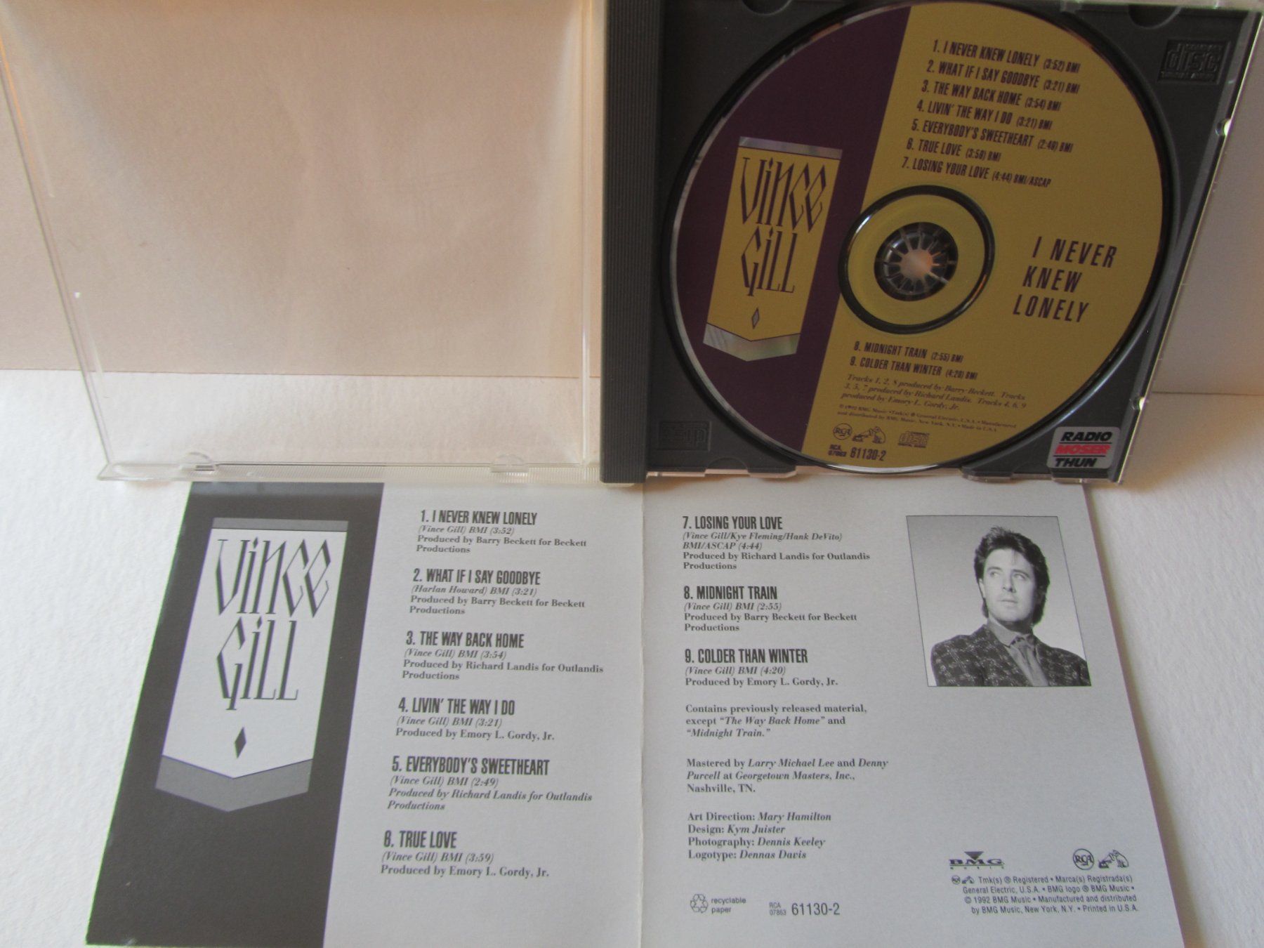 CD: Vince Gill, CD, I never knew lonely – Usato da Weiningen ZH venduto da dietsch57 2