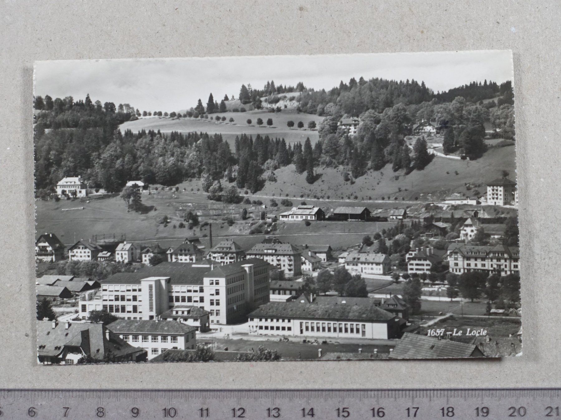 Cartoline postali: Le Locle – Usato da Lenzburg venduto da fh1