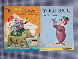 vintage Kinder Happy-Buch Nr. E4 und Nr. 1038