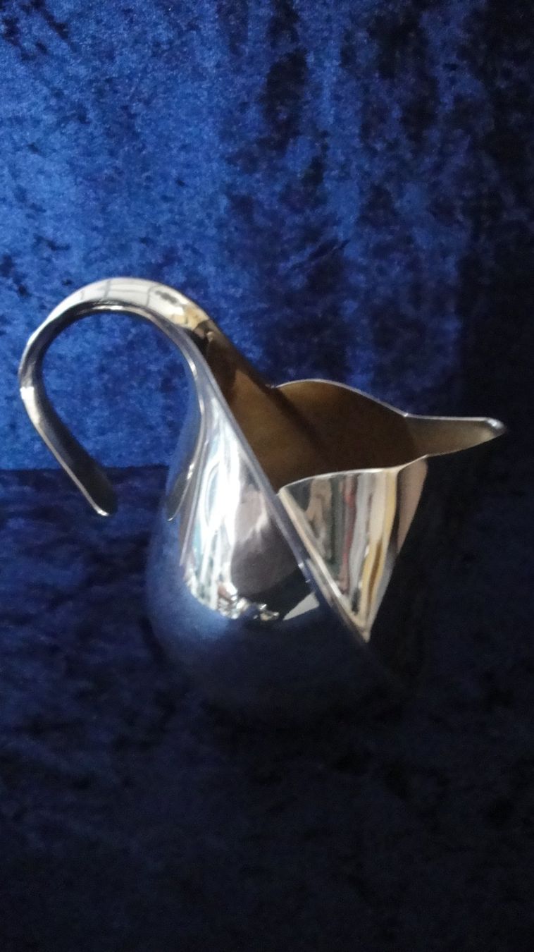 Geschirrsets: Teeset / Kaffeeset versilbert 3tlg, Alessi – Neu und originalverpackt aus Jona von tischline 1