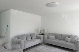 Modernes Sofa-Set in Grau, sehr gepflegt