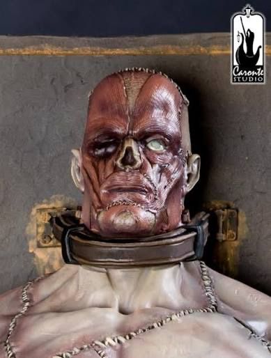 Statuette: UNIVERSAL MONSTERS Dr. Victor Frankenstein 1/4 Polystone Sta – Usato da Oberentfelden venduto da FiguresAndGamesPlace 5