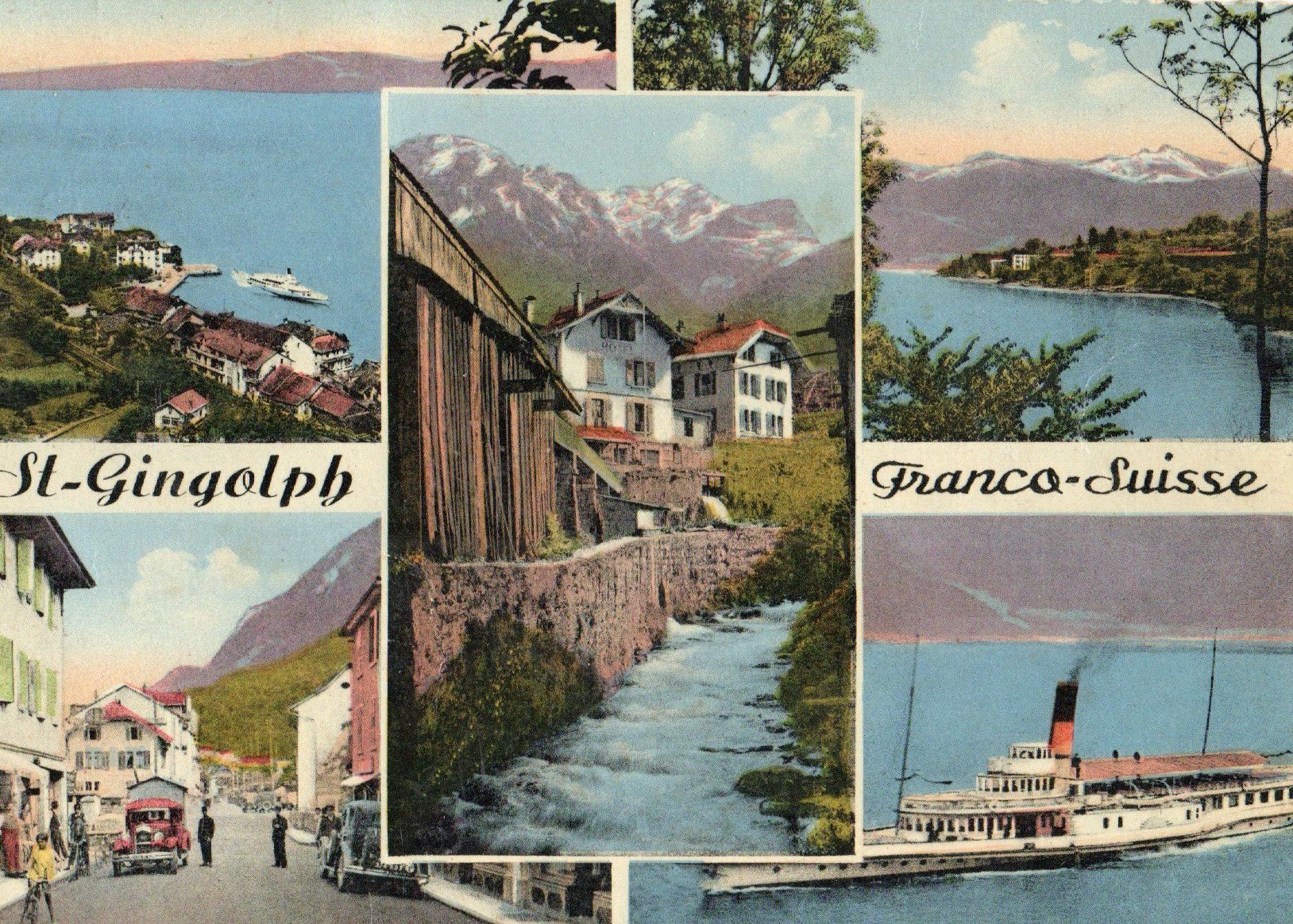 Cartoline postali: St.Gingolph – Usato da Melano venduto da pisonsdro