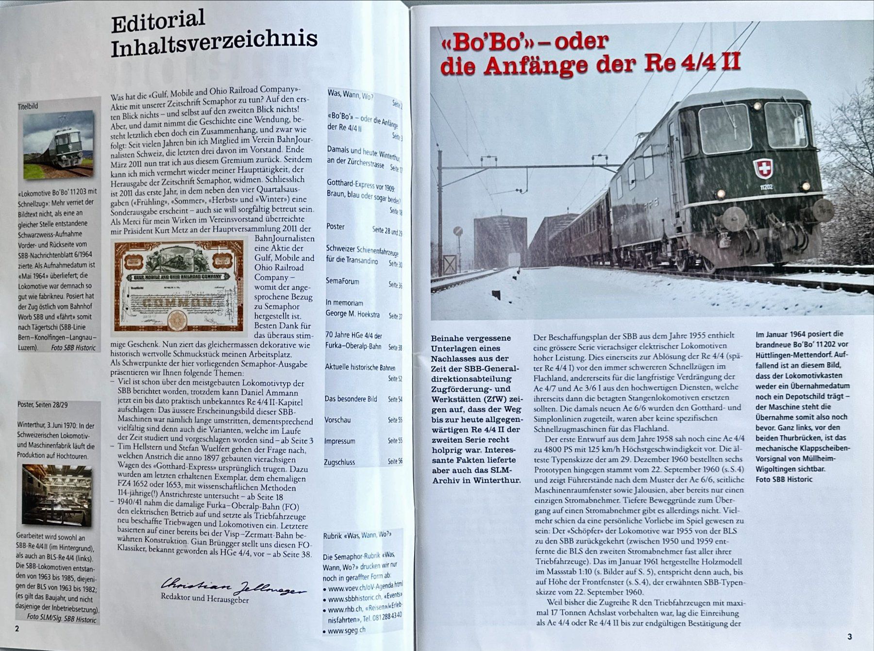 Riviste & Magazine: Semaphor Sommer 2011 – Nuovo e nell'imballaggio originale da Murgenthal venduto da View 1