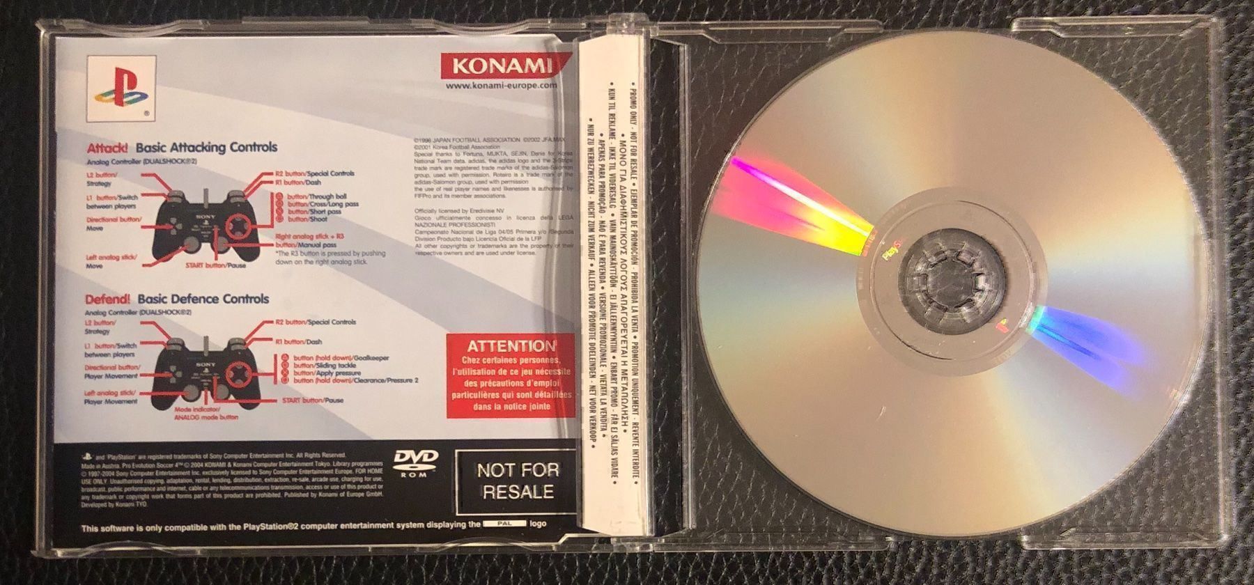 Sony Giochi: Pro Evolution Soccer 4 Sony PS2 Promo – Usato da Kestenholz venduto da Naruto_01 2
