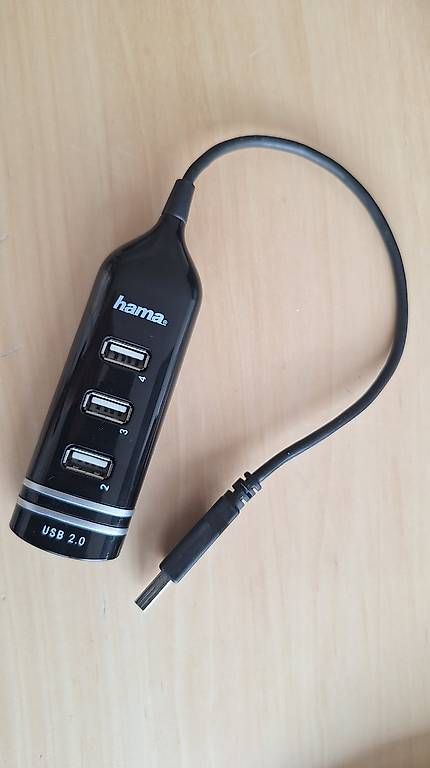 Hub & Switch: HAMA USB Hub 4fach – Usato da Heiden venduto da Trulli77