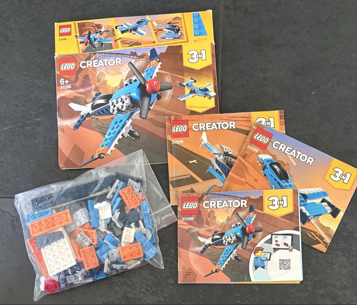 Lego Baukästen: Lego Creator 31099 Propellerflugzeug 3 in 1 – Gebraucht aus Uster von Trisha5 1