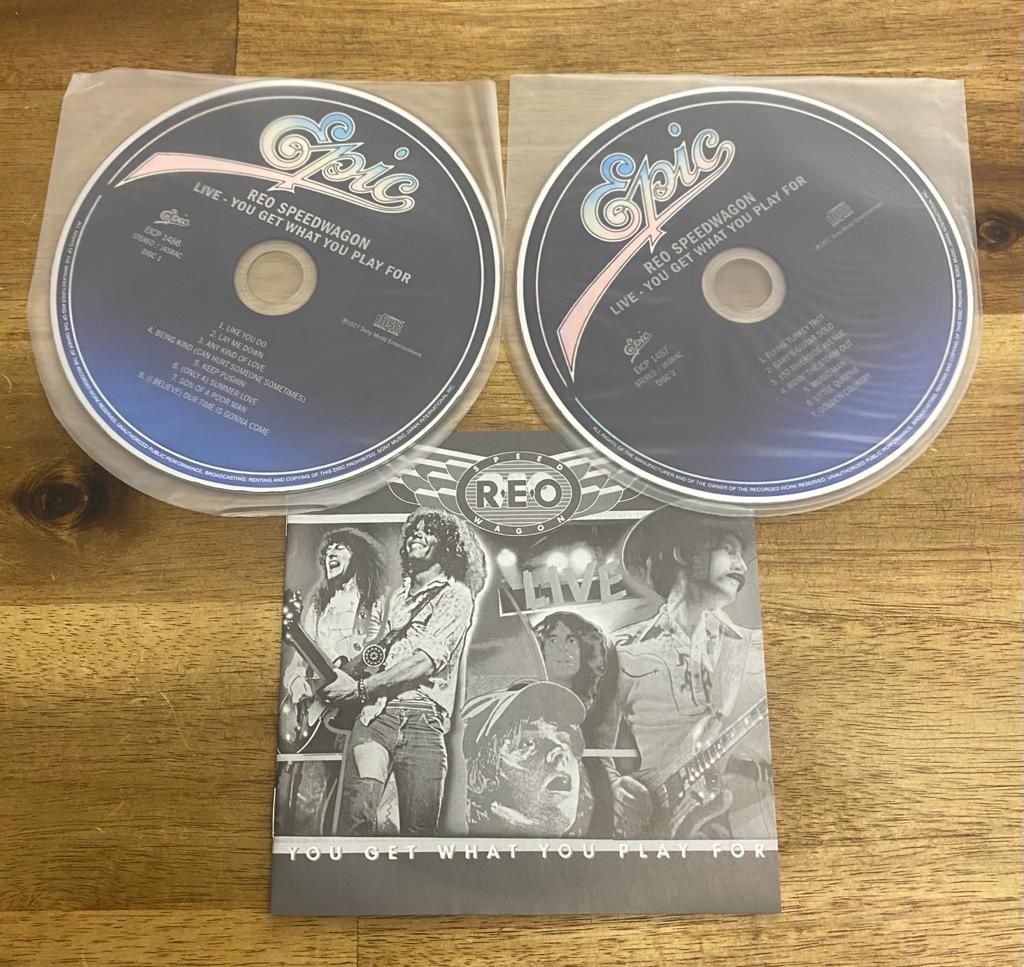 CDs: REO SPEEDWAGON "LIVE" 1977 Japan Psl. CD – Neu und originalverpackt aus Belp von B7L0 3