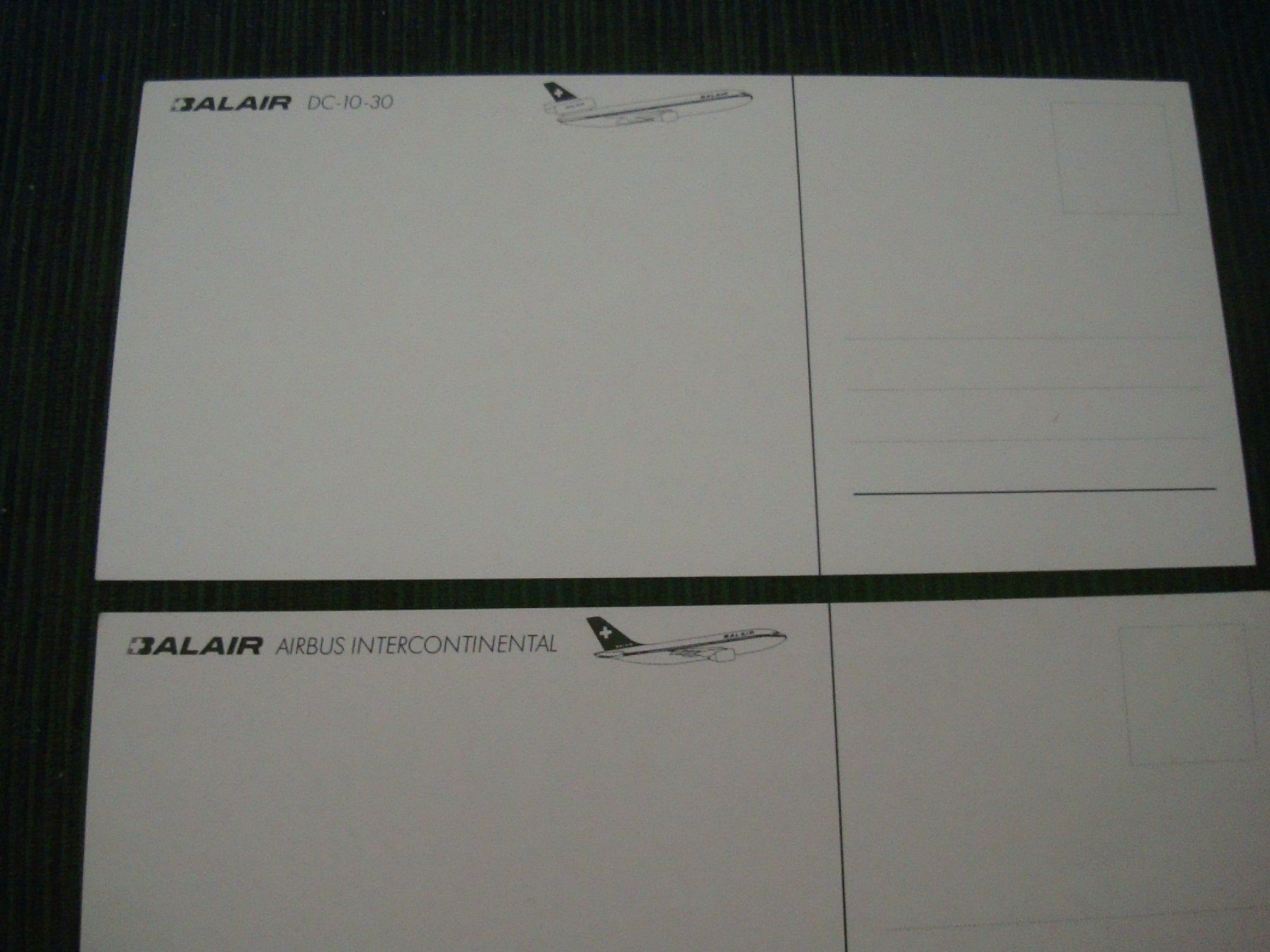 Cartoline postali: 5 AK Balair – Usato da Neuenegg venduto da flohcante 2