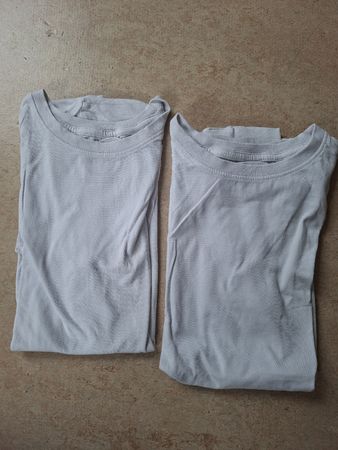 2 T-Shirts Gr. 146/152 weiss Skate Nation