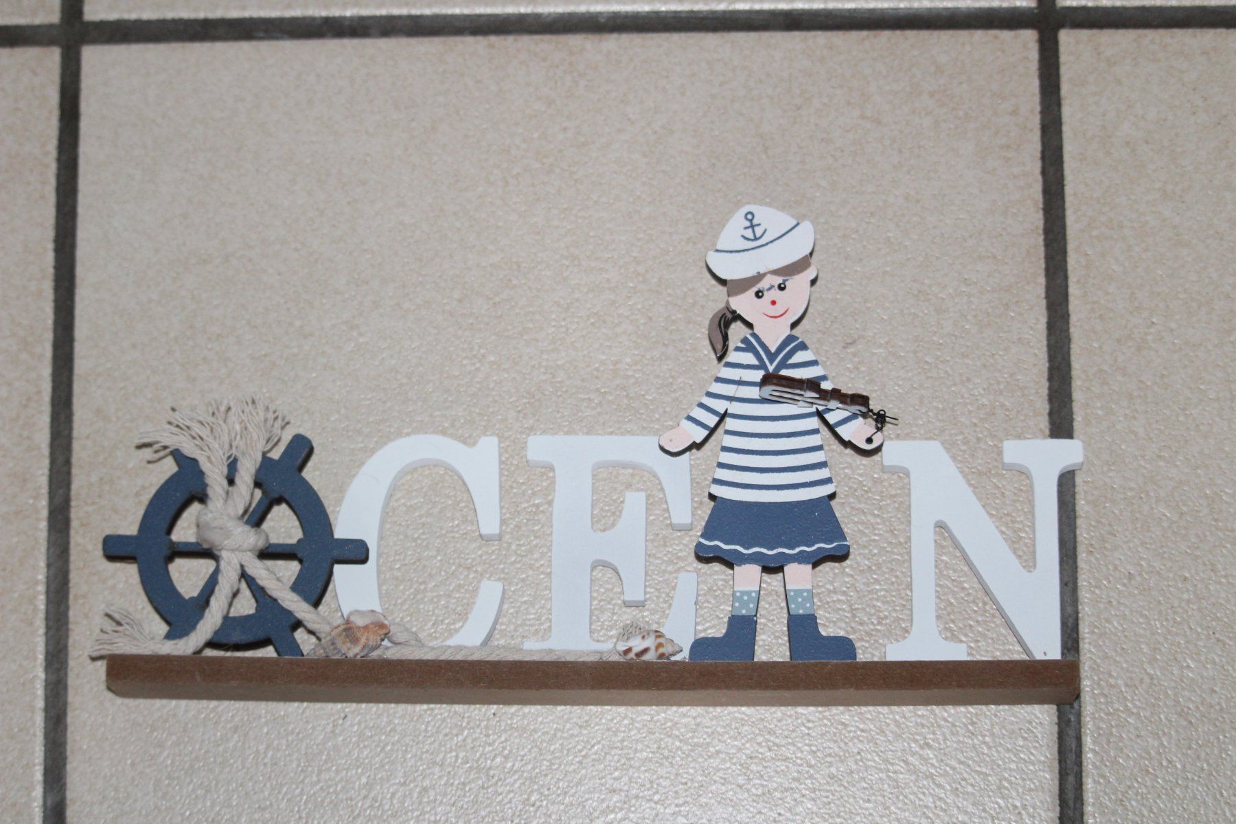 Tutte le decorazioni: Sommerfeeling OCEAN Decko Wand Tisch – Nuovo (secondo la descrizione) da Grenchen venduto da juebo