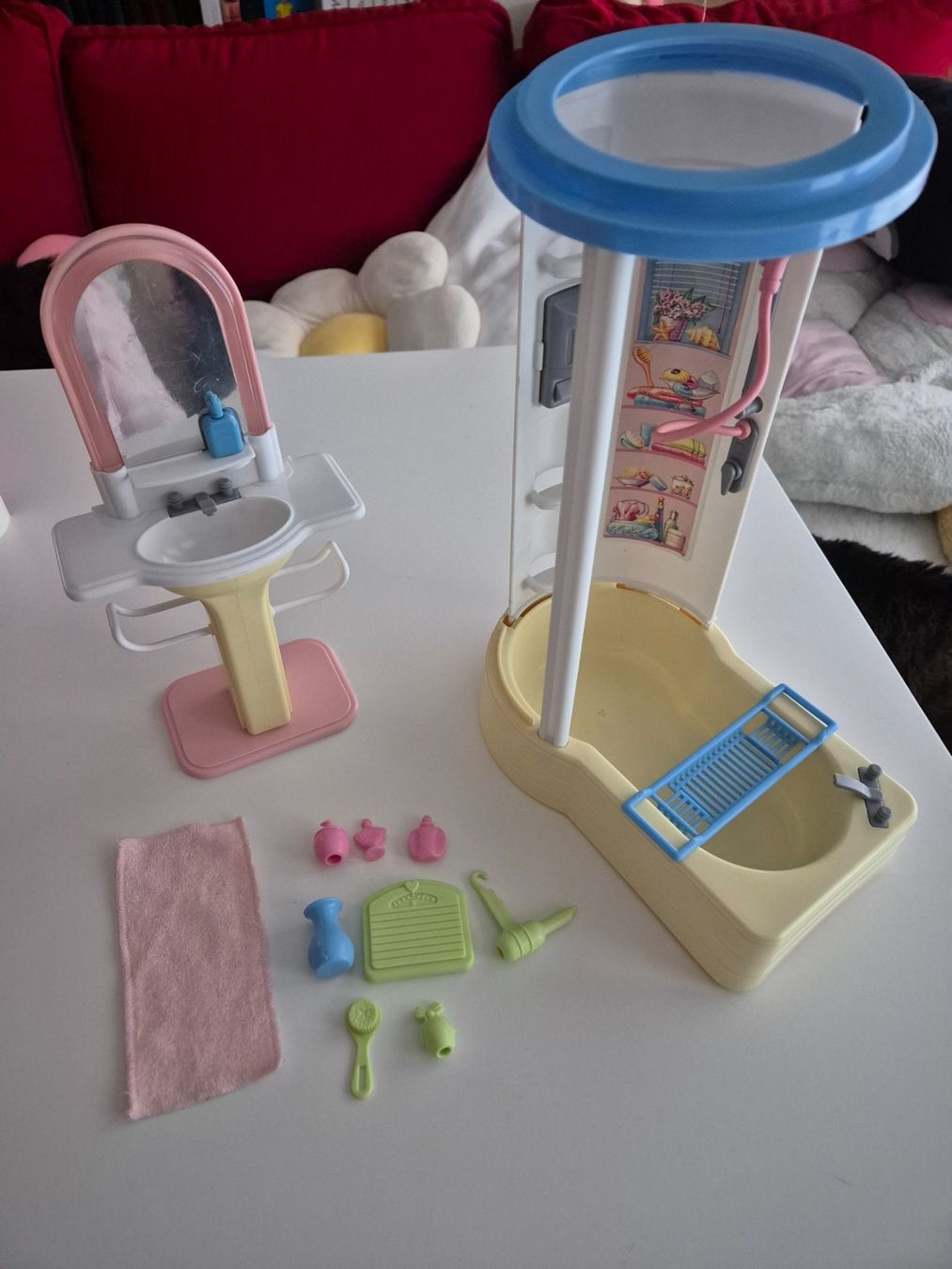 Poupées: Barbie Vintage Badezimmer – D'occasion à Zürich par pau_y8mv 1