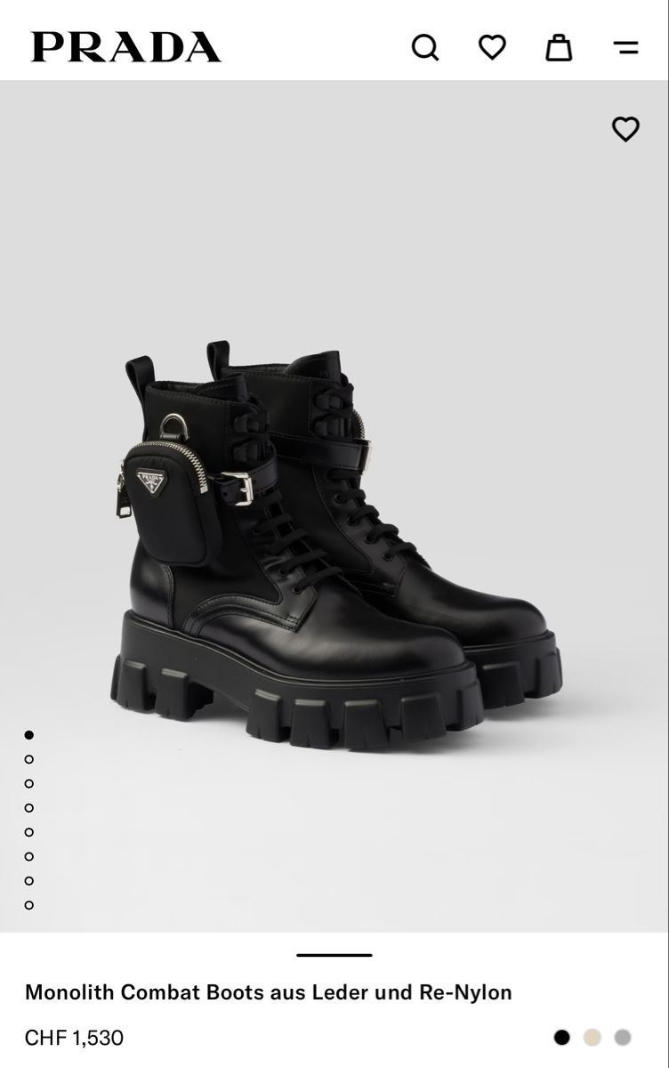 Prada Scarpe da donna: Prada Boots – Usato da Lohn-Ammannsegg venduto da aemu12