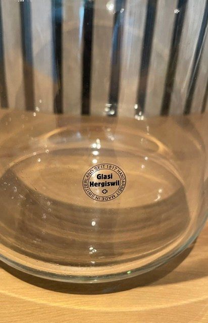 Glasi Hergiswil Bicchieri: Glaszylinder Glasi Hergiswil – Usato da Eschenbach LU venduto da Baer01 3