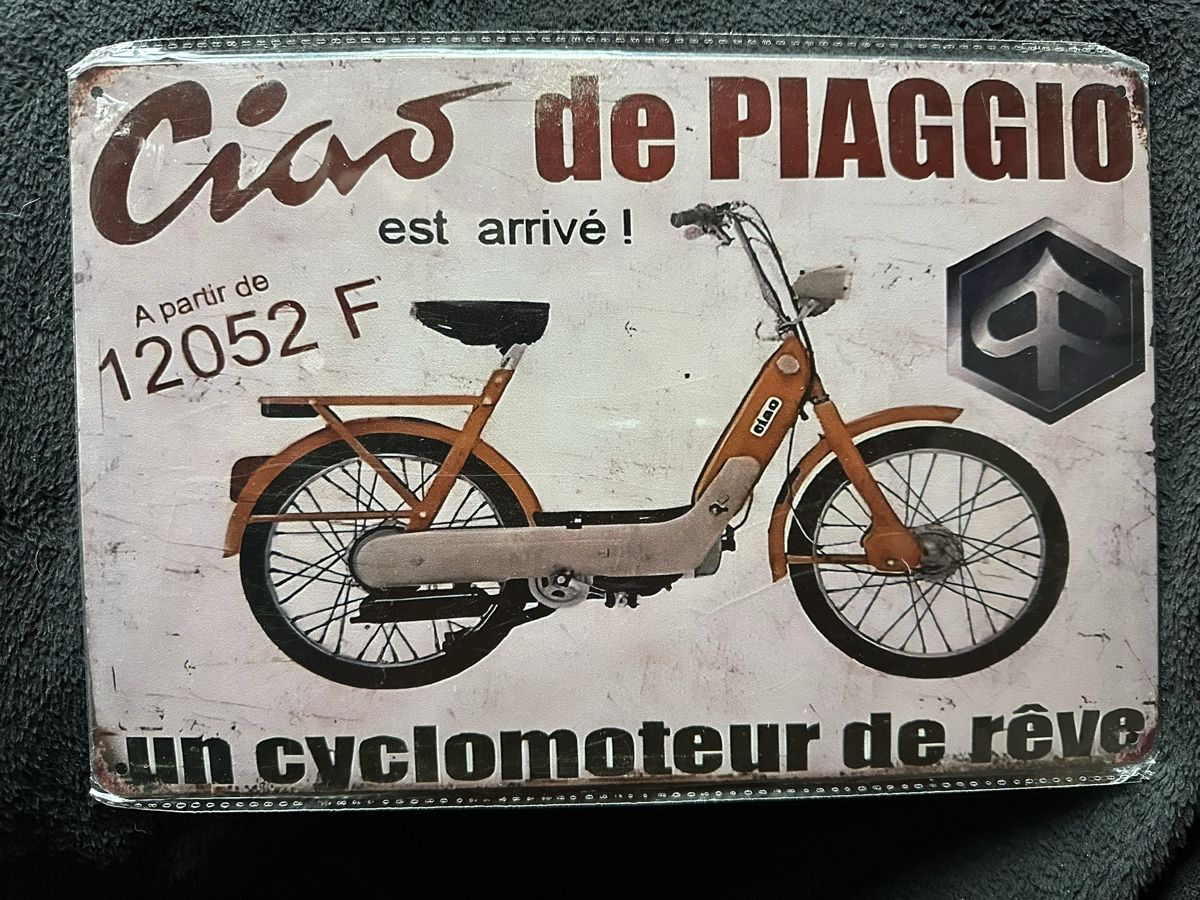 Insegne: Piaggio ciao mofa töfli 2 takt – Nuovo (secondo la descrizione) da Reinach AG venduto da rares75