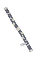 Schickes Damen Armband aus Kautschuk mit Blumen