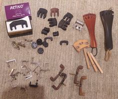 Violin/Viola-Zubehör teile, Dämpfer, Feinstimmer, etc