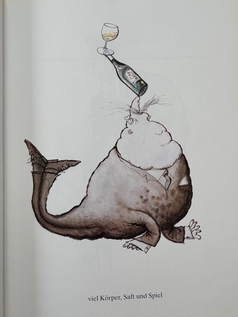 Fumetti: RONALD SEARL's  ILLUSTRIERTE WEINSPRACHE, Gerstenberg 1990 – Nuovo (secondo la descrizione) da Zürich venduto da Husopaska 1