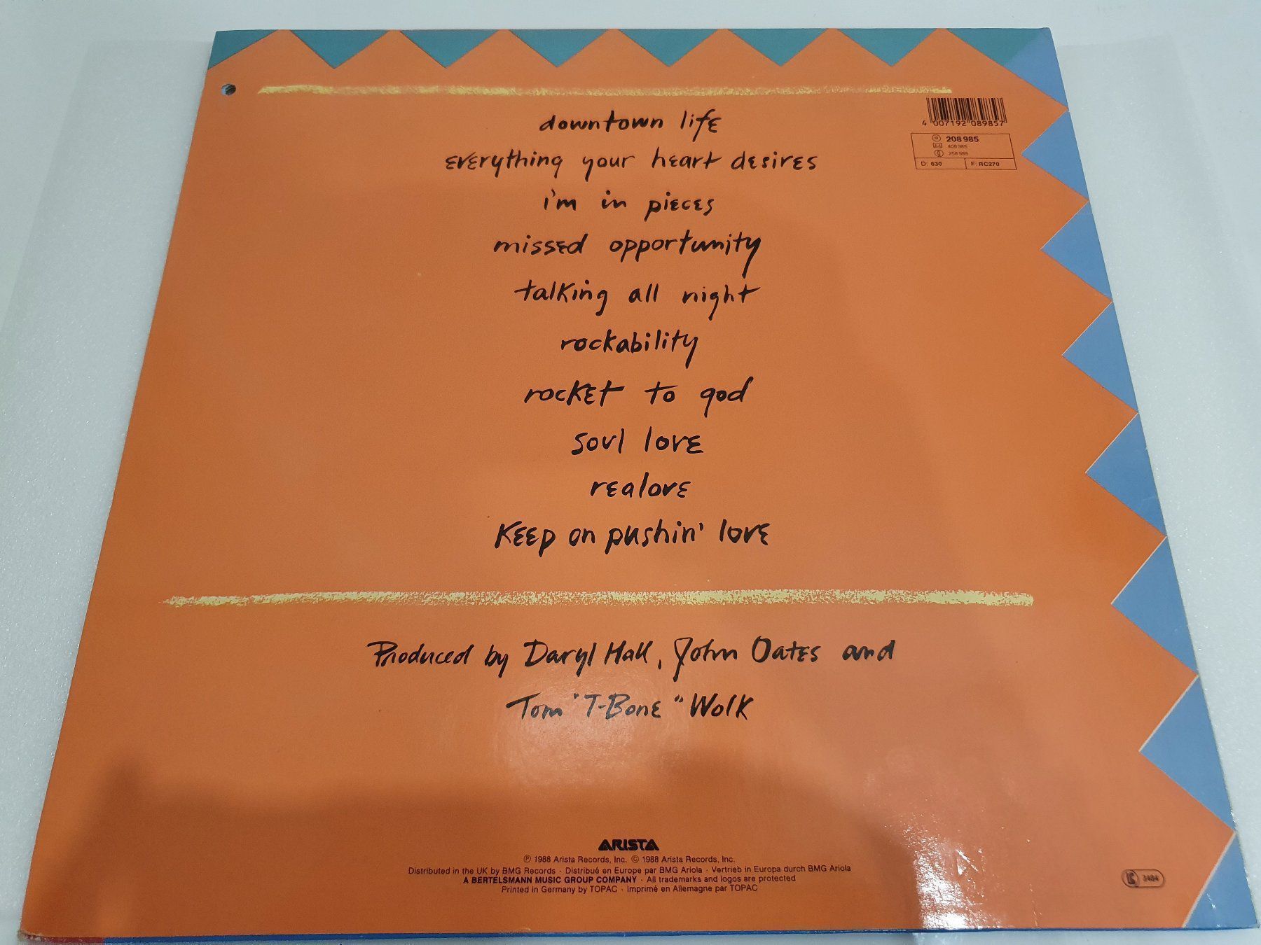 Dischi in vinile: Daryl Hall & John Oates - Ooh Yeah! – Usato da Uster venduto da Vinyl-Leidenschaft 1