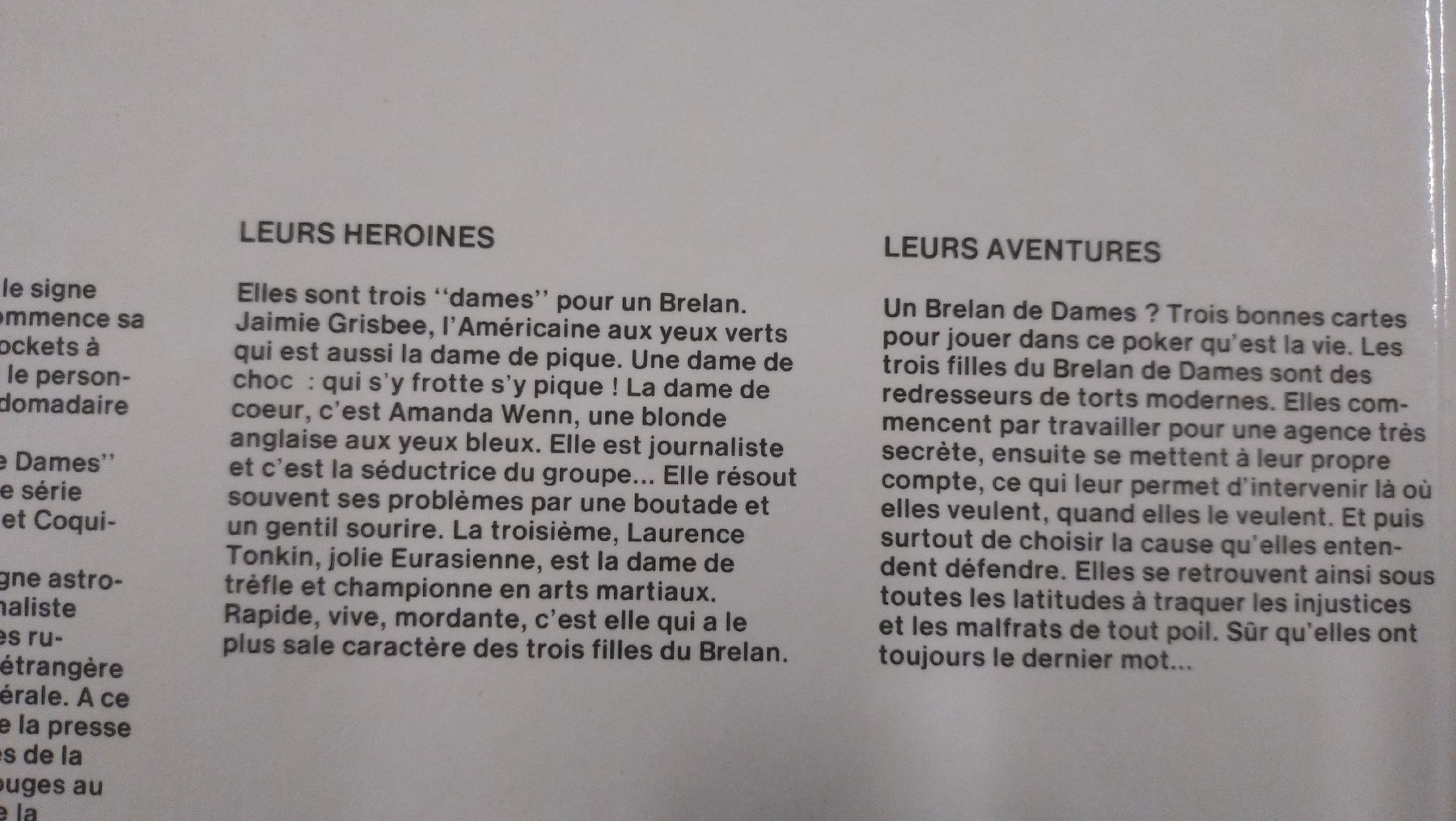 Comics: Brelan de Dames - 4-7 EO – Gebraucht aus Farvagny-le-Grand von LaCaverne 9