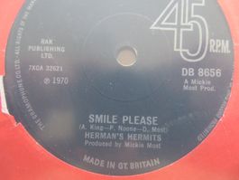 Herman's Hermits Single Schallplatte von 1970