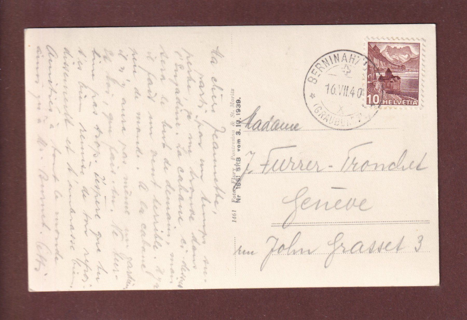 Cartoline postali: DIAVOLEZZAHÜTTE - Piz Palü – Usato da Pully venduto da nicecards 1