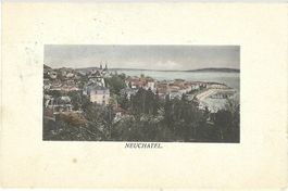AK Neuchatel - gelaufen im Jahr 1903 guter Zustand