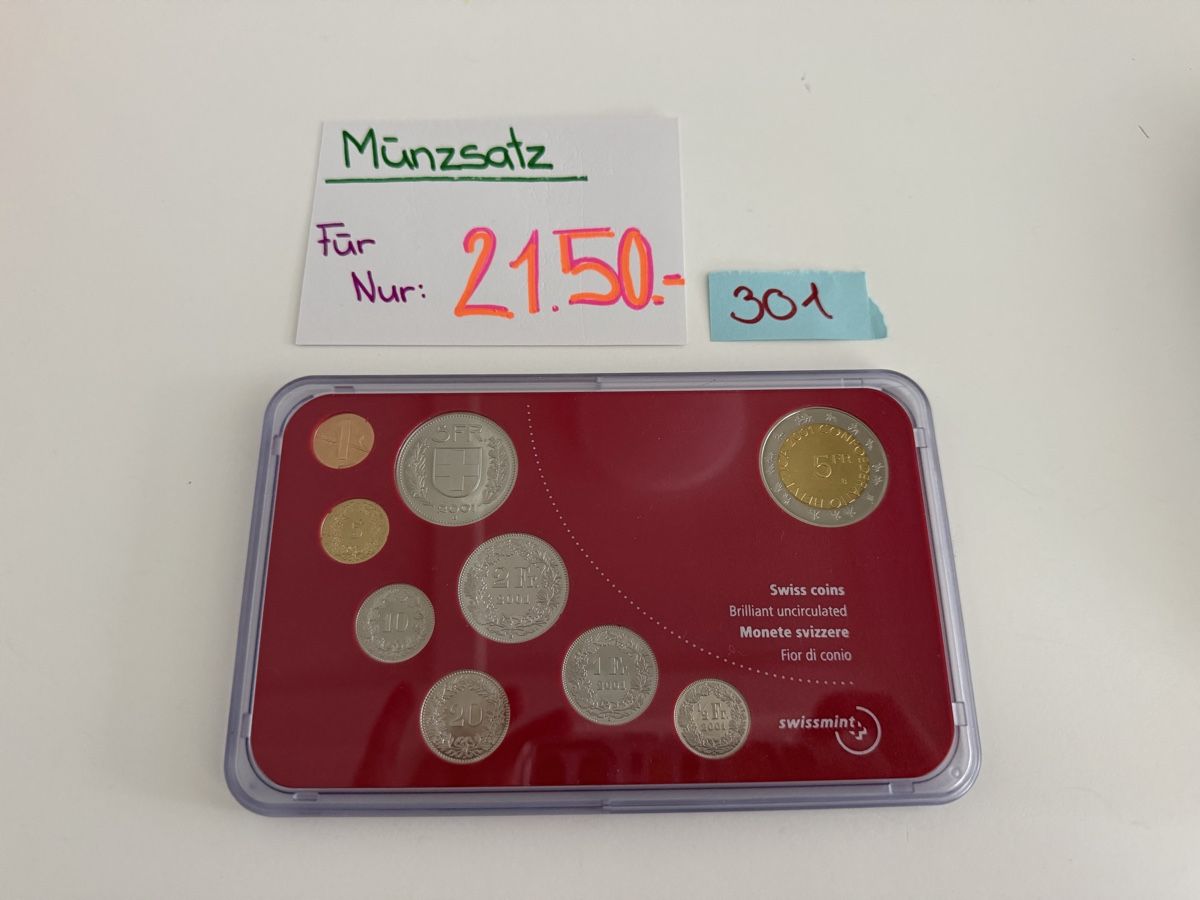 Tutti le monete: Münzsatz 2001 – Usato da Engi venduto da kasi09 1