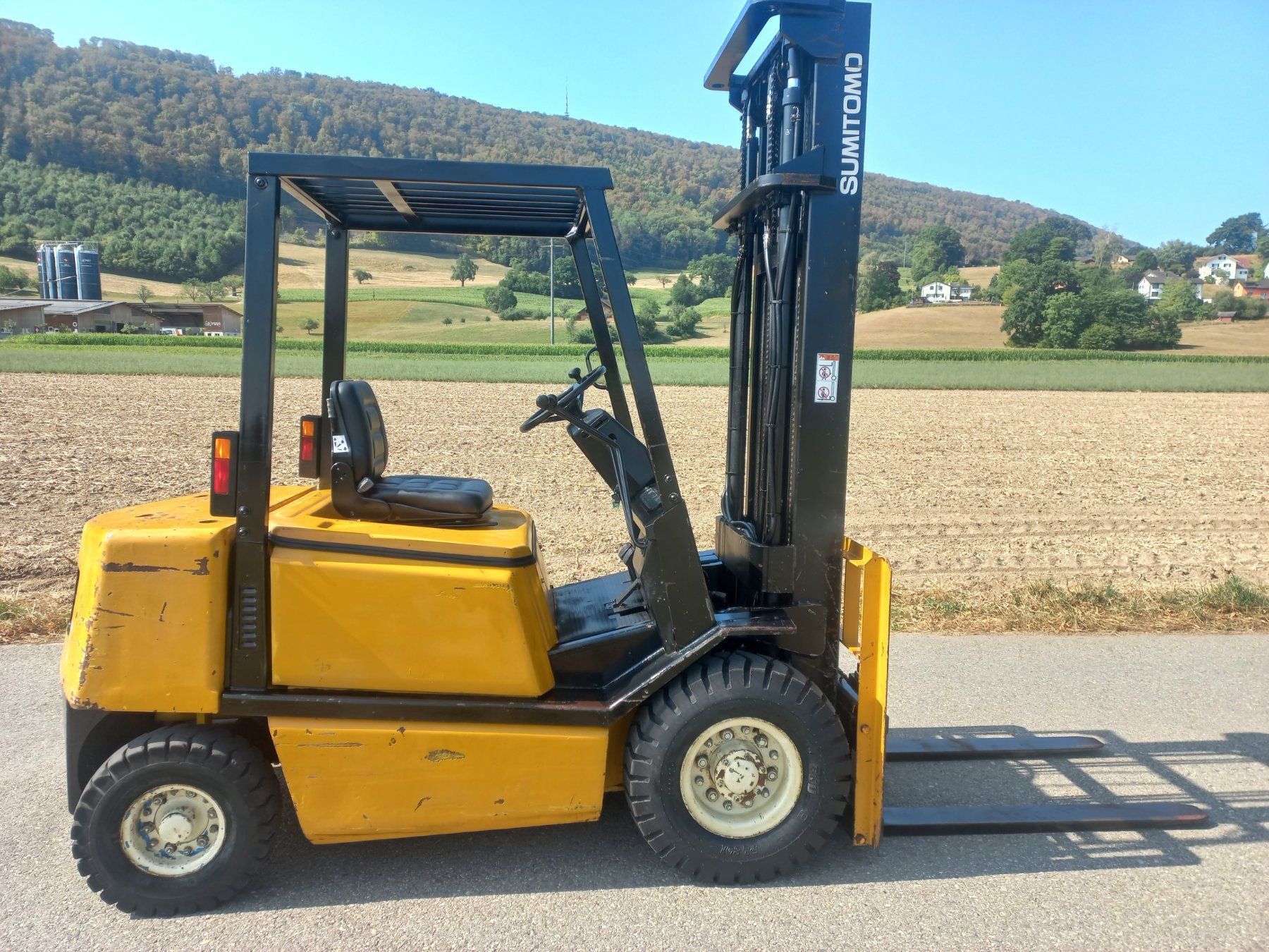 Diesel Carrelli elevatori e a forche: Dieselstapler Sumitomo Yale 2,5T Stapler mit Seitenschieber – Usato da Dulliken venduto da Classiclerch4657 1