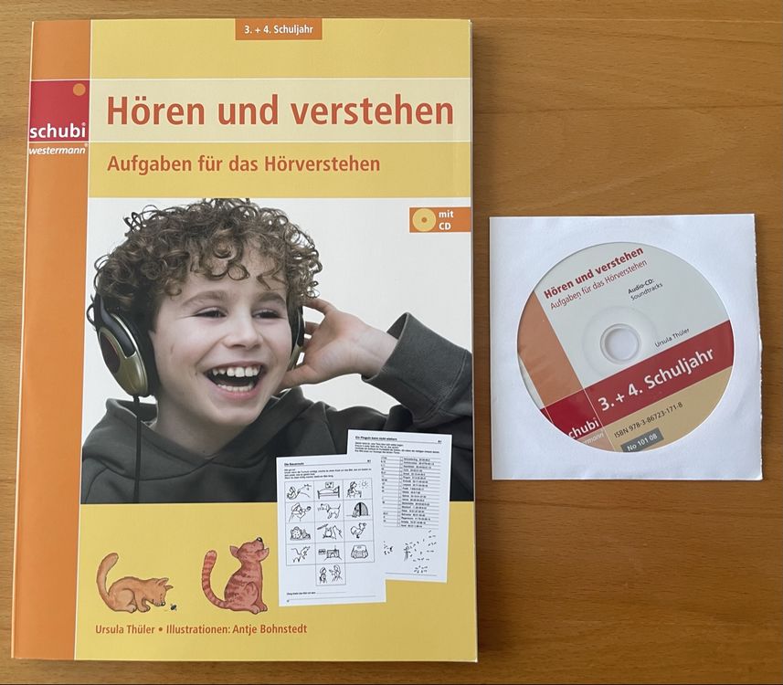 Schubi: Hören und Verstehen, 3.+4. Schuljahr, Top Zustand!CD (Gebraucht