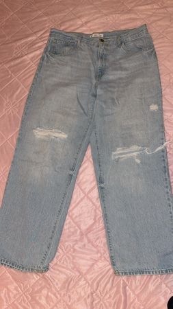 Jeans MNG Damen hellblau